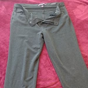 Stretchy grey dress slacks